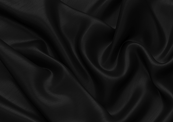 Shima Faux Silk, Ebony - Roman Blind - Image 4